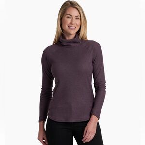 KUHL Petra Turtleneck Color Auberge Size Large